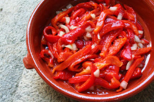 pimientos asados
