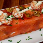 Pastel frio de salmon