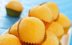 yemas de santa teresa, typical pastries of Spain