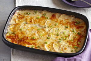 Receta de patatas al horno con crema