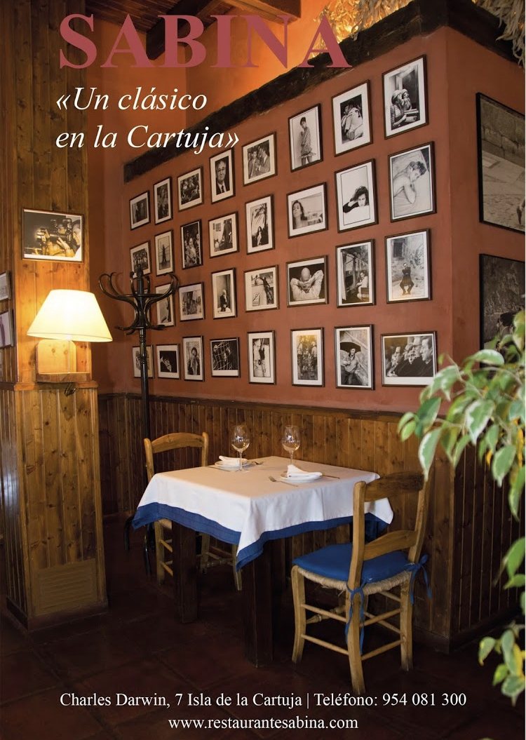 Vista del comedor del restaurante Sabina Cartuja