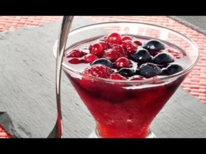 Receta de granizado de sandía con frutos rojos fácil y rápido